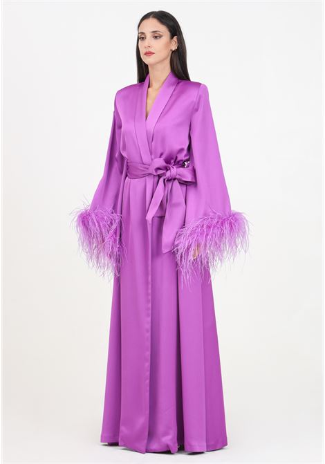 Abito kimono Kenny-S viola da donna ALMA SANCHEZ | AS2425033-S748